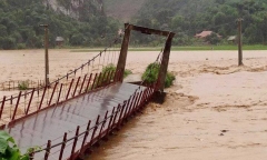 Tình trạng mưa lũ tại các tỉnh Bắc Bộ
